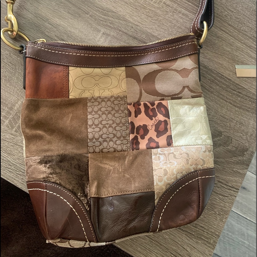 Coach Purse, patchwork edition - Picture 2 of 3